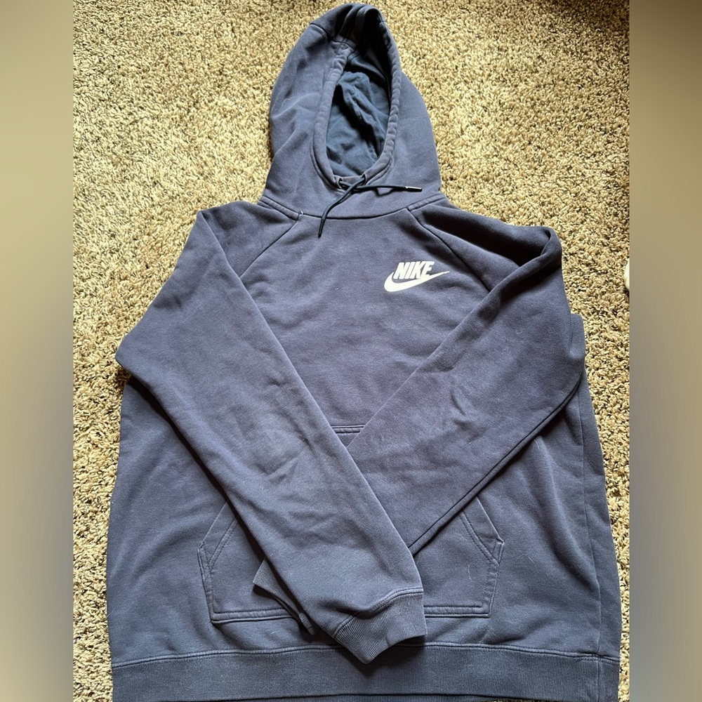 Womens Navy Blue Nike Hoodie
